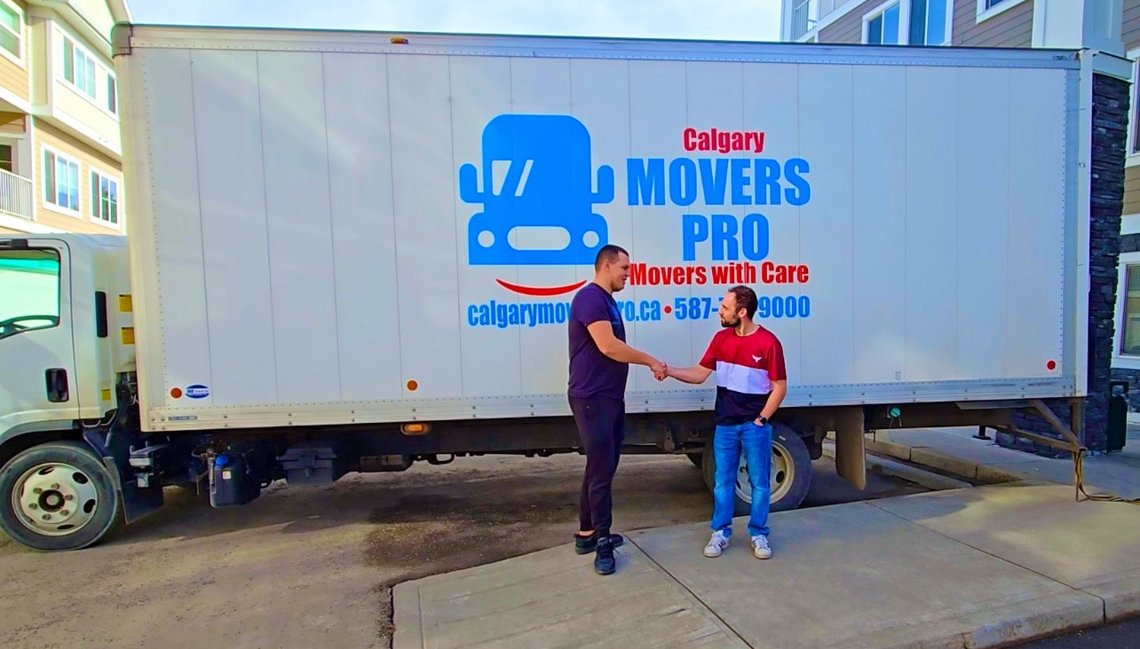 calgary movers pro happy client condo move